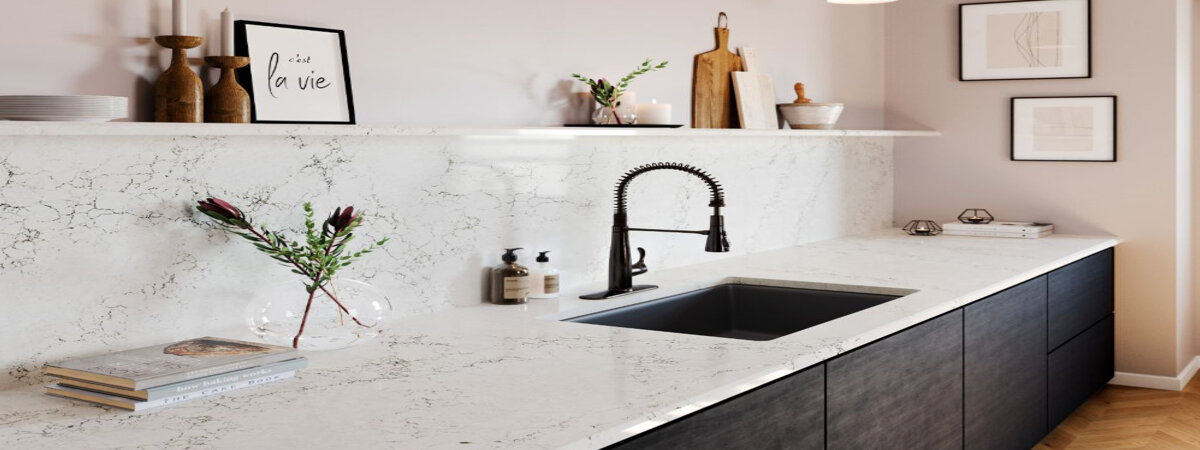 Whitendale Cambria Quartz Kitchen with Full Height ...